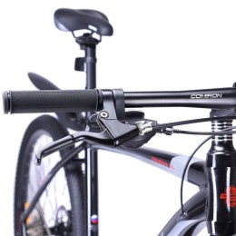 Велосипед 29" COMIRON GENESIS (2024), черный/серый/красный