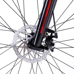 Велосипед 29" COMIRON GENESIS (2025), красный/черный