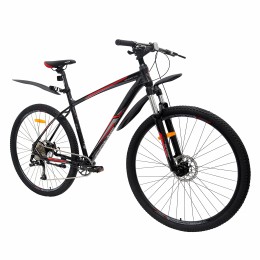 Велосипед 29" COMIRON GENESIS (2025), красный/черный