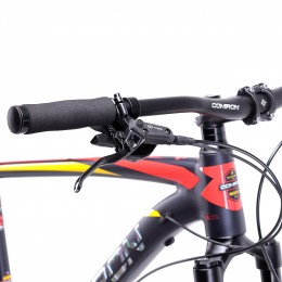 Велосипед 29" COMIRON ZIRCON, черный/красный/желтый