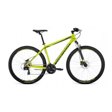 Велосипед 29" FORWARD APACHE 3.0 disk (2020), желто-черный