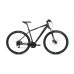 Велосипед 29" FORWARD APACHE 3.2 HD (2022) черный матовый/серебристый