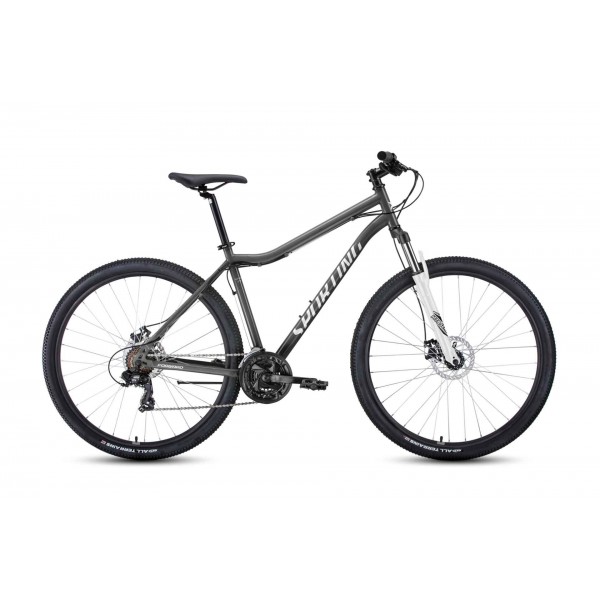 Велосипед 29" FORWARD SPORTING 2.0 D (2022) черный/белый