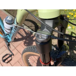 Велосипед 29" GESTALT D9055, голубой-желтый