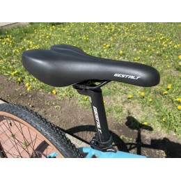 Велосипед 29" GESTALT D9055, голубой-желтый