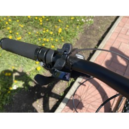 Велосипед 29" GESTALT D9055, голубой-желтый