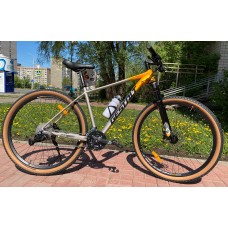 Велосипед 29" Gestalt D9055 серо-оранжевый