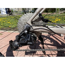 Велосипед 29" Gestalt D9055 серо-оранжевый