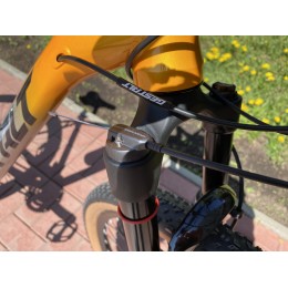 Велосипед 29" Gestalt D9055 серо-оранжевый