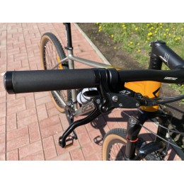 Велосипед 29" Gestalt D9055 серо-оранжевый