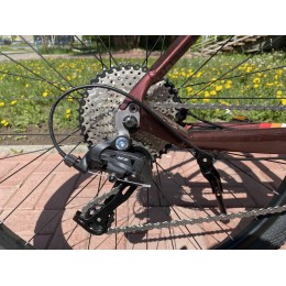 Велосипед 29" Gestalt D942-1, белый/бордовый