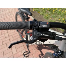 Велосипед 29" Gestalt D942-1, белый/бордовый