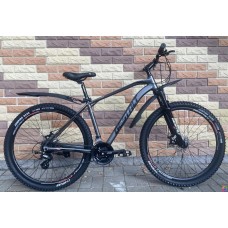 Велосипед 29" Gestalt G500, серый/черный