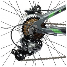 Велосипед 29" Stels Navigator-920 MD V010 (2021) антрацитовый/зелёный