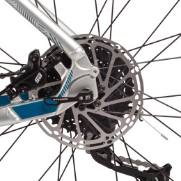 Велосипед 29" STINGER Reload STD 45 Silver Edition 29 (2025), серебристый