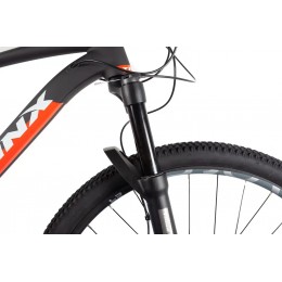 Велосипед 29" TRINX X1 PRO матовы черный/красный/белый