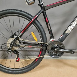 Велосипед 29” TWITTER TW3700 PRO (2021) черно-красный