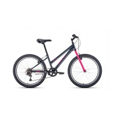 Велосипед 24" ALTAIR MTB HT 24 low серый/розовый (2020)