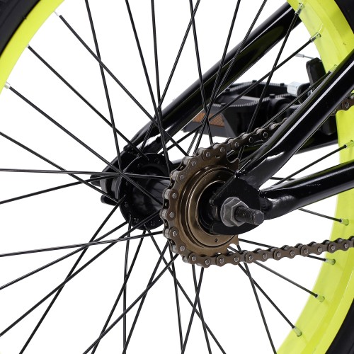 Велосипед BMX 18" COMIRON WOOHOO (2024), BLACK NEON