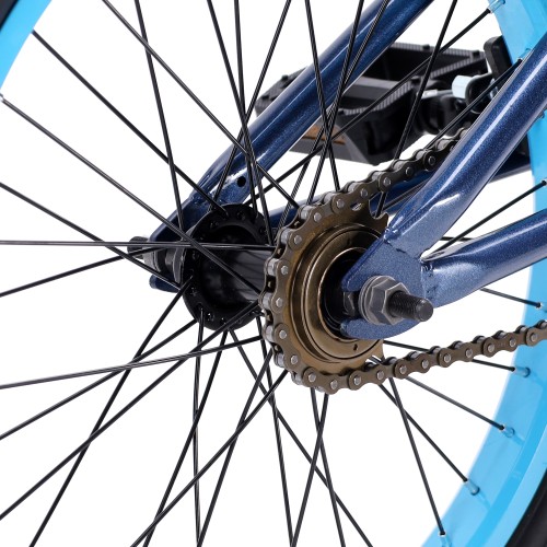 Велосипед BMX 18" COMIRON WOOHOO (2025), синий/голубой