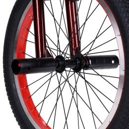 Велосипед BMX 20" COMIRON BIG WOOHOO (2024), бордовый металлик