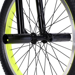Велосипед BMX 20" COMIRON BIG WOOHOO (2024), черный/зеленый