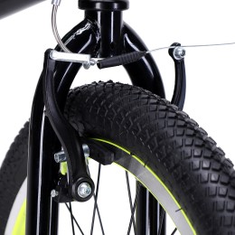 Велосипед BMX 20" COMIRON BIG WOOHOO (2024), черный/зеленый