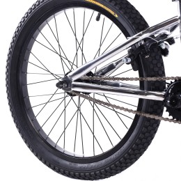 Велосипед BMX 20" COMIRON Chameleon BMX-X7, хром светлый