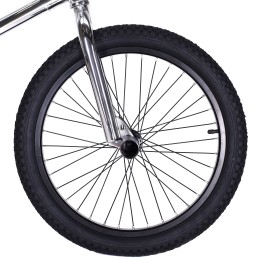 Велосипед BMX 20" COMIRON Chameleon BMX-X7, хром светлый