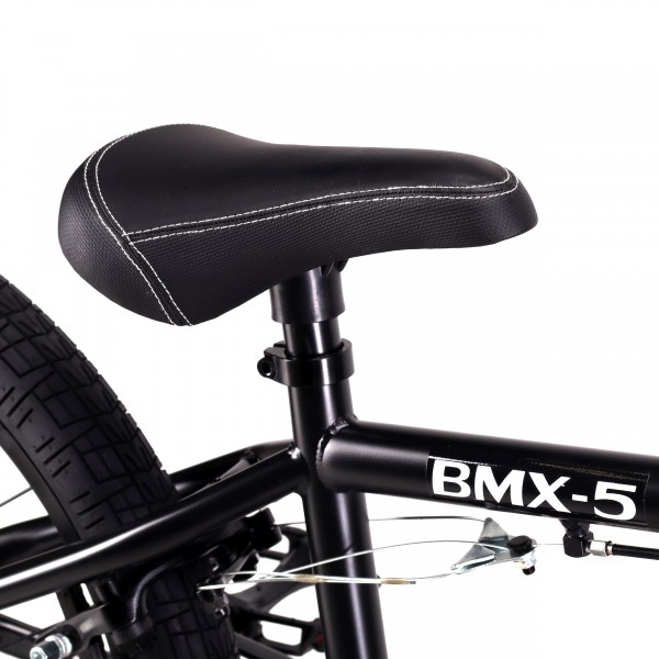 Велосипед BMX 20" COMIRON Deep Metal BMX-5 YS728, black matte