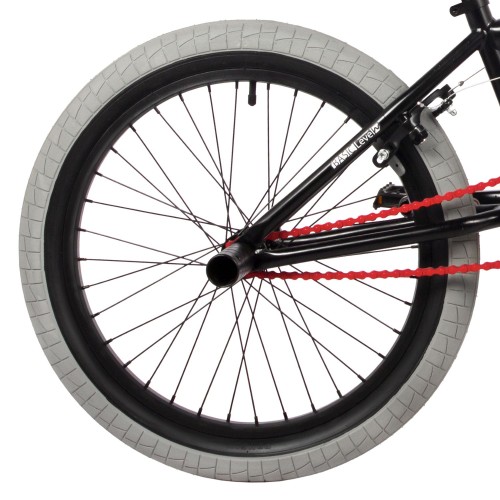 Велосипед BMX 20" NOVATRACK CROW (2024), черный