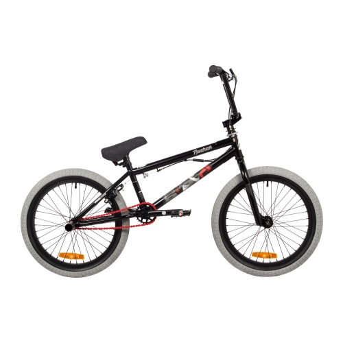 Велосипед BMX 20" NOVATRACK CROW (2024), черный