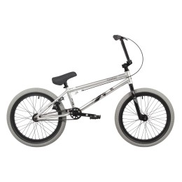 Велосипед BMX 20" NOVATRACK PSYCHO, серебристый