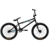 Велосипед BMX 20" Stark 2019 Madness BMX 2 чёрный/голубой 