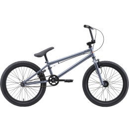 Велосипед BMX 20" Stark'20 Madness BMX 1 серый/оранжевый