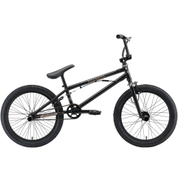 Велосипед BMX 20" Stark'20 Madness BMX 3 черный/синий