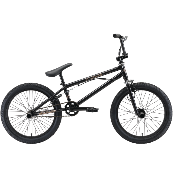 Велосипед BMX 20" Stark'20 Madness BMX 3 черный/синий