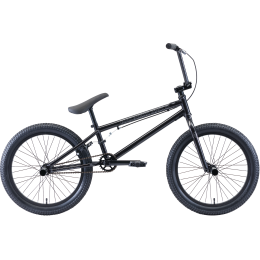 Велосипед BMX 20" Stark'20 Madness BMX 4 черный/серый