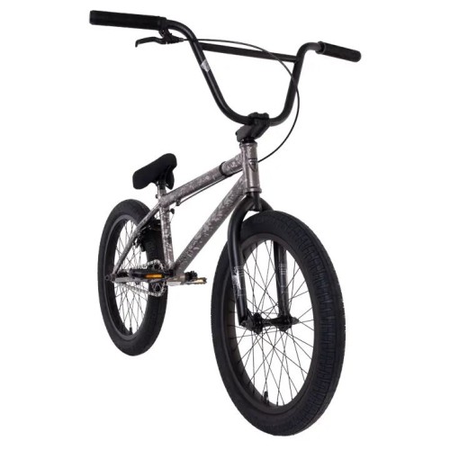 Велосипед BMX 20" Tech Team Grasshoper 2024, черно-синий