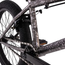 Велосипед BMX 20" Tech Team Grasshoper 2024, серый