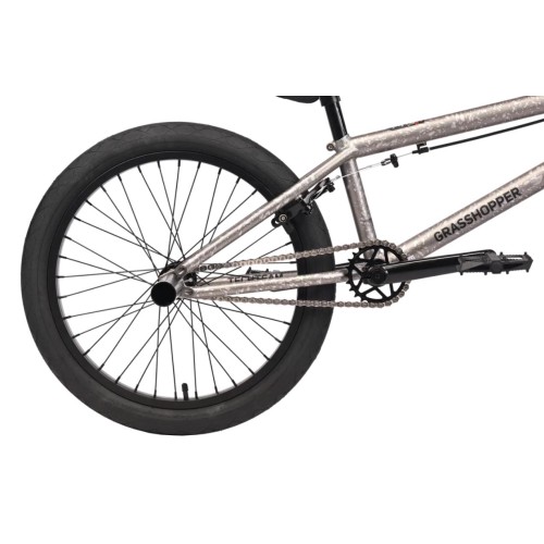 Велосипед BMX 20" Tech Team Grasshoper 2025, серый