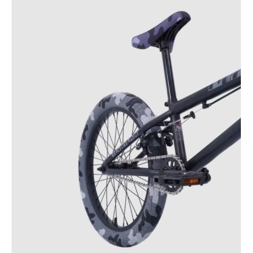 Велосипед BMX 20" Tech Team Mack 2025, серый