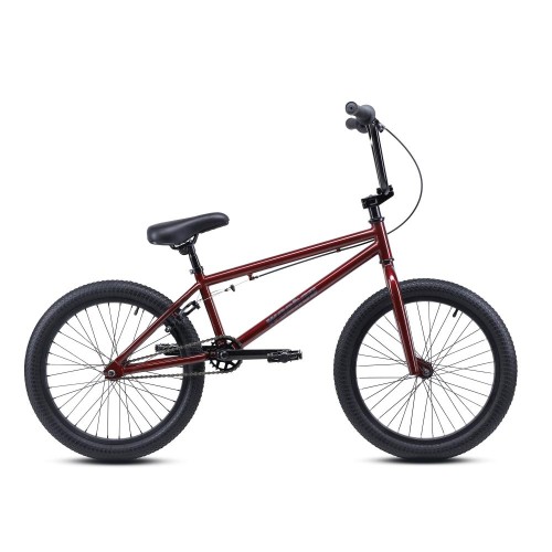 Велосипед BMX 20" WOOHOO STAGE THREE (2025), бордовый