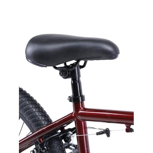 Велосипед BMX 20" WOOHOO STAGE THREE (2025), бордовый