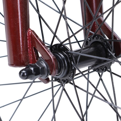 Велосипед BMX 20" WOOHOO STAGE THREE (2025), бордовый