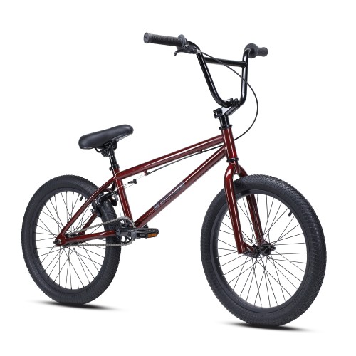 Велосипед BMX 20" WOOHOO STAGE THREE (2025), бордовый