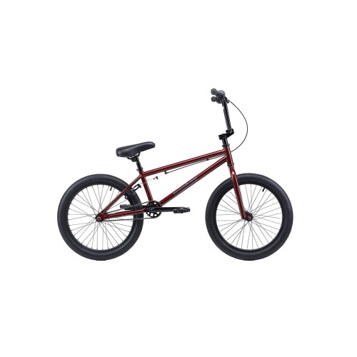 Велосипед BMX 20" WOOHOO STAGE THREE (2025), бордовый