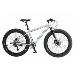 Велосипед фэтбайк 26" TimeTry TT288, серебристый