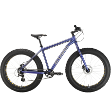 Велосипед 26" Stark Fat 26.2 HD, фиолетовый/серый