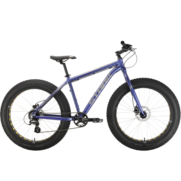 Велосипед 26" Stark Fat 26.2 HD, фиолетовый/серый